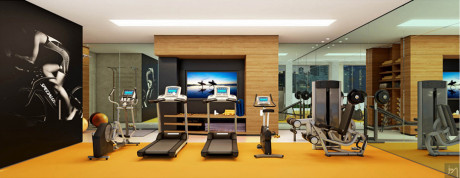 gym in the condominium