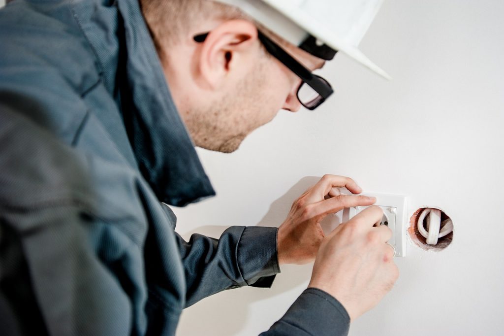 extend an electric wire in a wall
